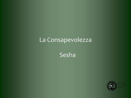 La Consapevolezza Sesha.