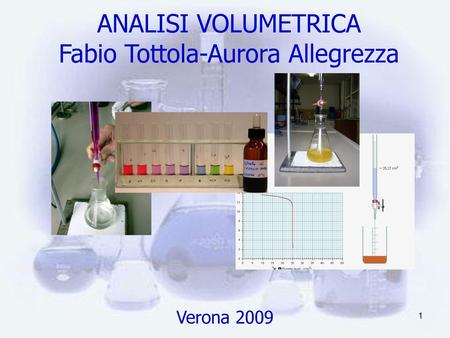 ANALISI VOLUMETRICA Fabio Tottola-Aurora Allegrezza