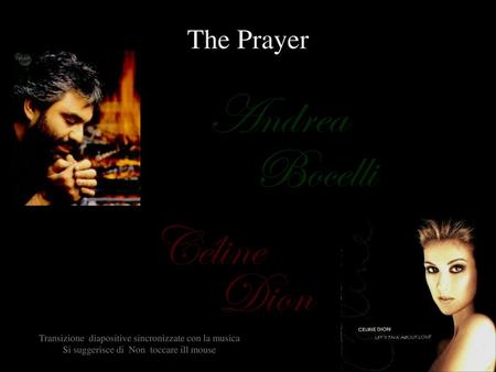 Andrea Bocelli Céline Dion The Prayer