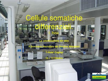 Cellule somatiche differenziali. I