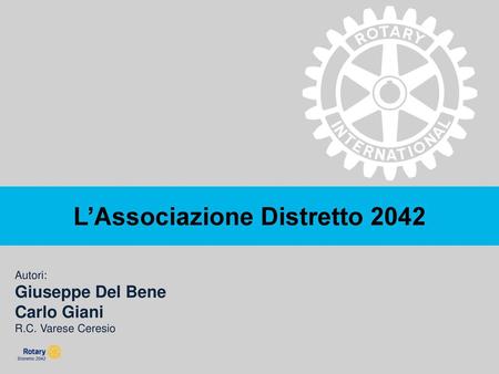 L’Associazione Distretto 2042