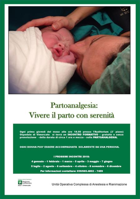 Partoanalgesia: Vivere il parto con serenità s S