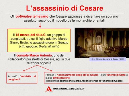 L’assassinio di Cesare