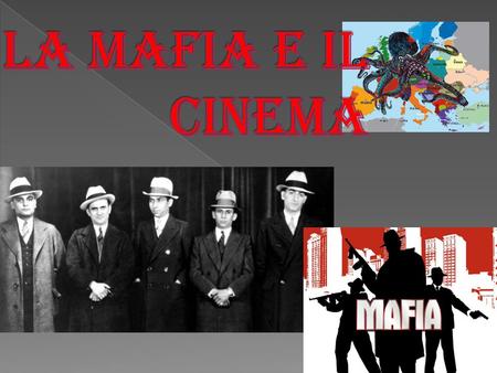 La mafia e il cinema.