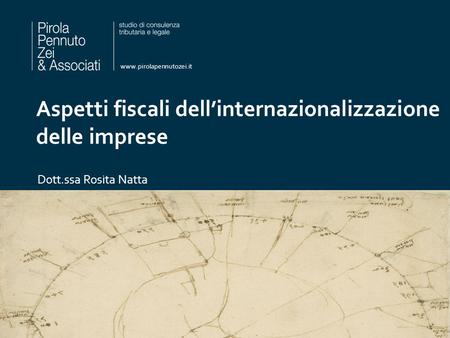 Aspetti fiscali dell’internazionalizzazione delle imprese