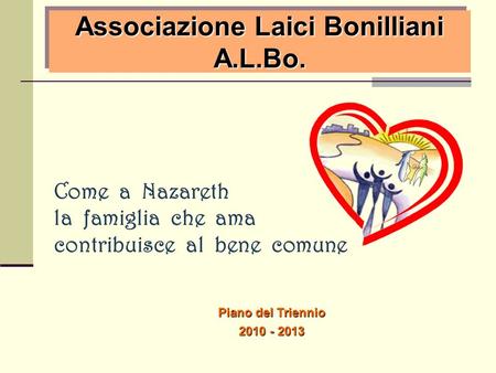 Associazione Laici Bonilliani A.L.Bo.
