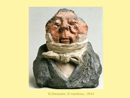 H.Daumier, Il vanitoso, 1833.