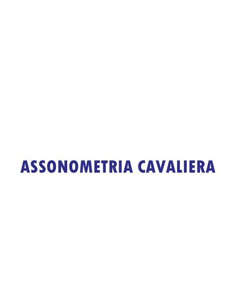 ASSONOMETRIA CAVALIERA