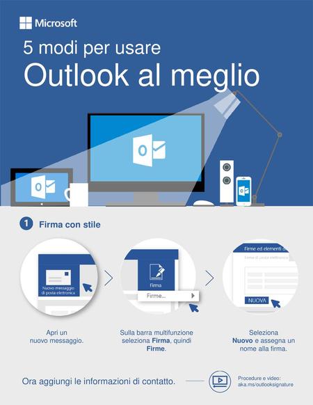 Outlook al meglio 5 modi per usare Firma con stile