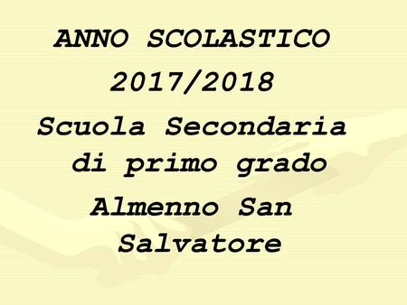 Scuola Secondaria di primo grado