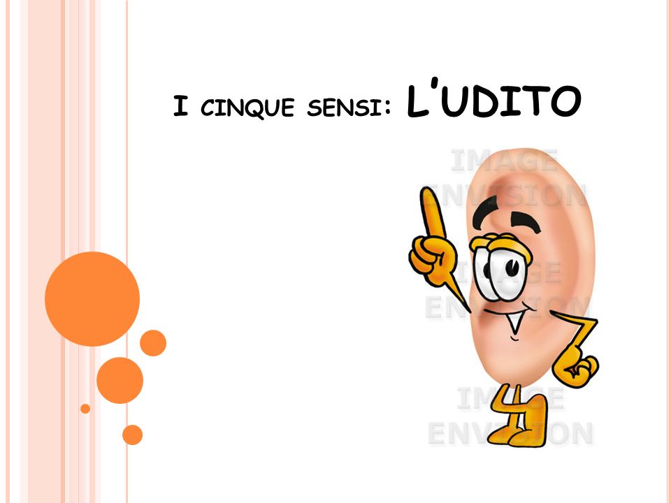 L'Udito: Schede Didattiche per la Classe Prima