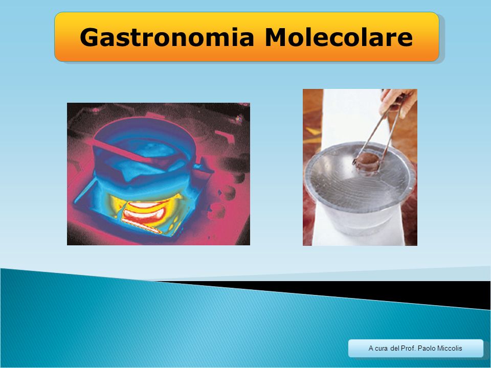 Gastronomia molecolare durante una lezione di chimica – Science in School