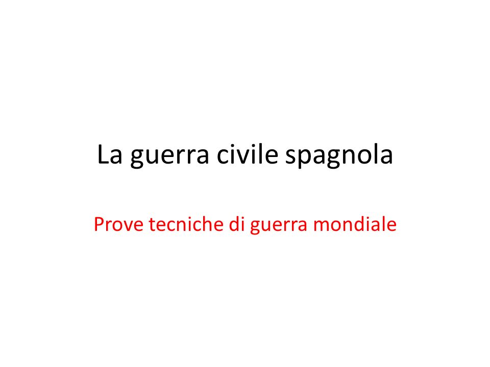 PPT - Letteratura catalana contemporanea: la guerra civile spagnola.  PowerPoint Presentation - ID:2978139