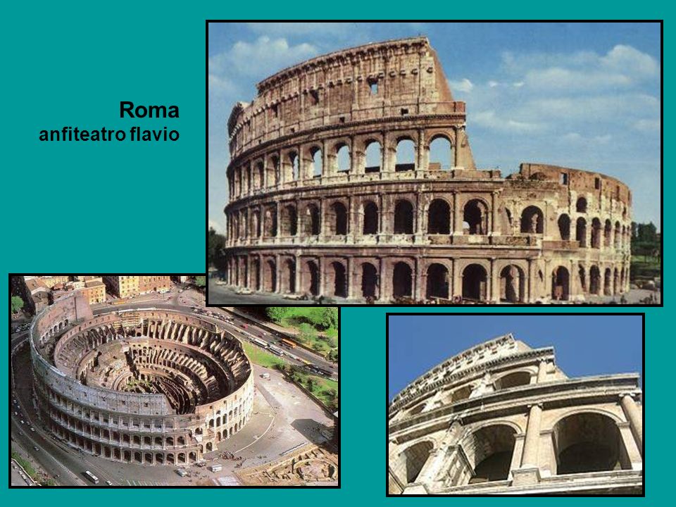 Roma anfiteatro flavio