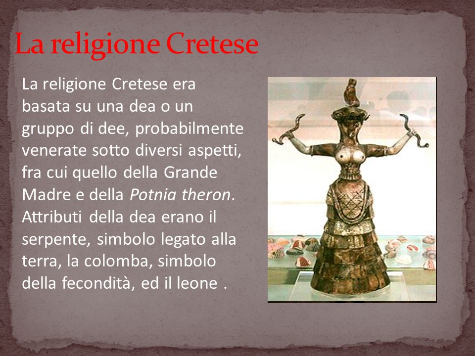 La religione Cretese