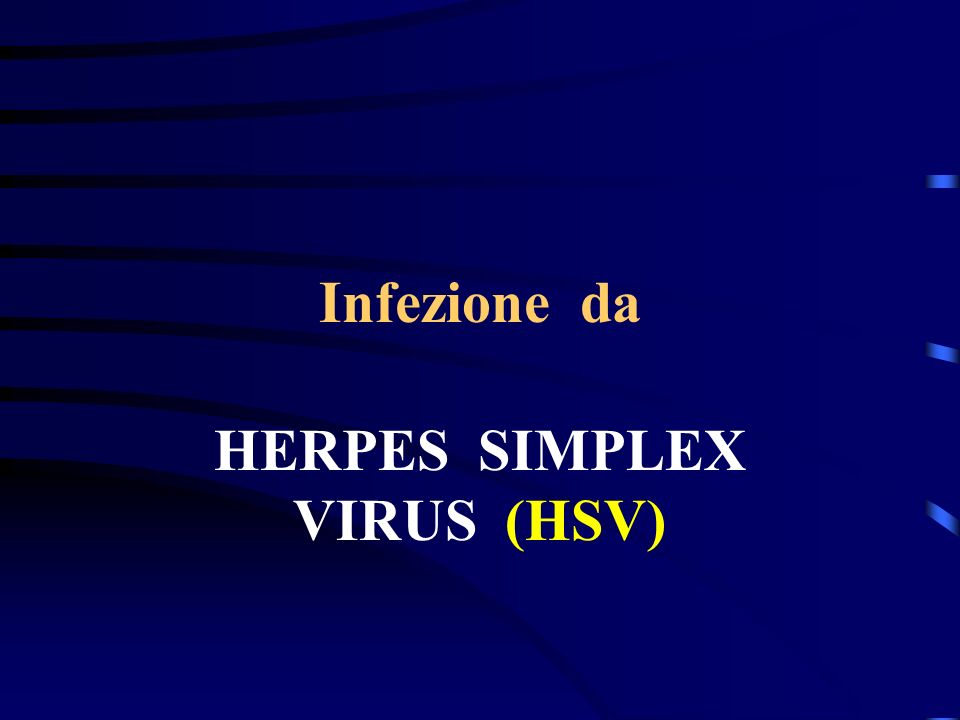 herpes simplex virus tipo 2 datazione
