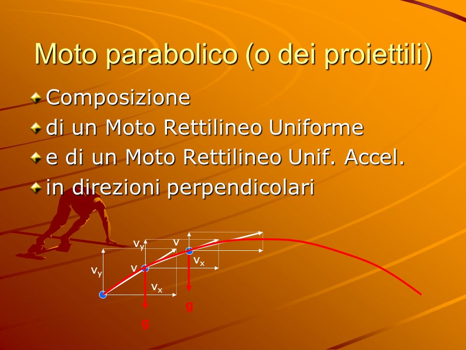 Moto parabolico (o dei proiettili)