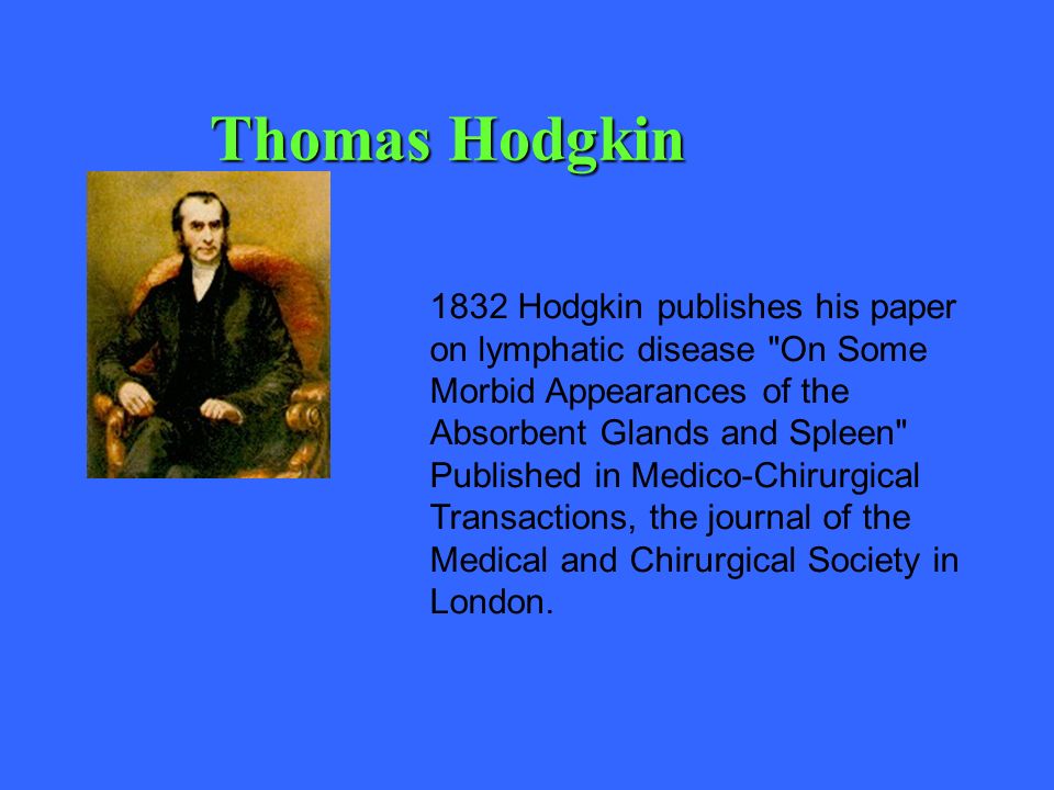 Thomas Hodgkin
