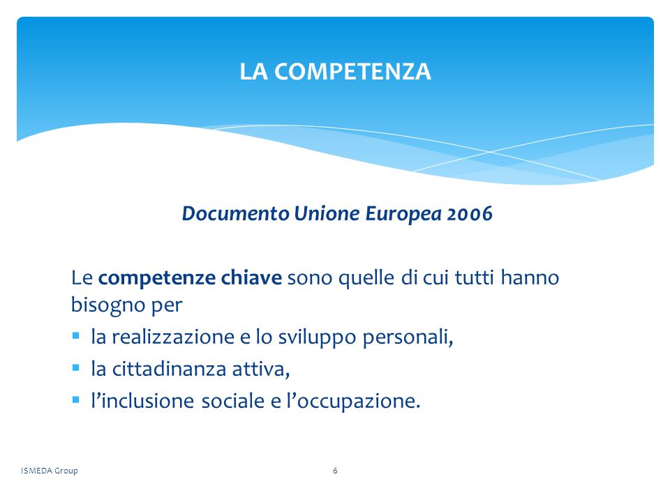 Documento Unione Europea 2006