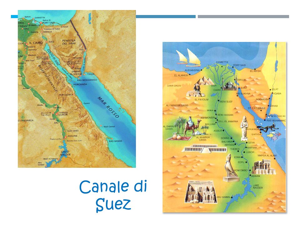montagne Canale di Suez