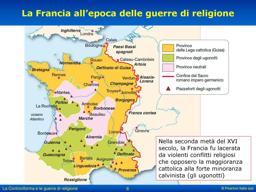 La Francia all’epoca delle guerre di religione