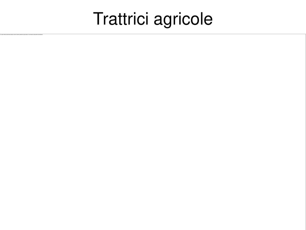 Trattrici agricole