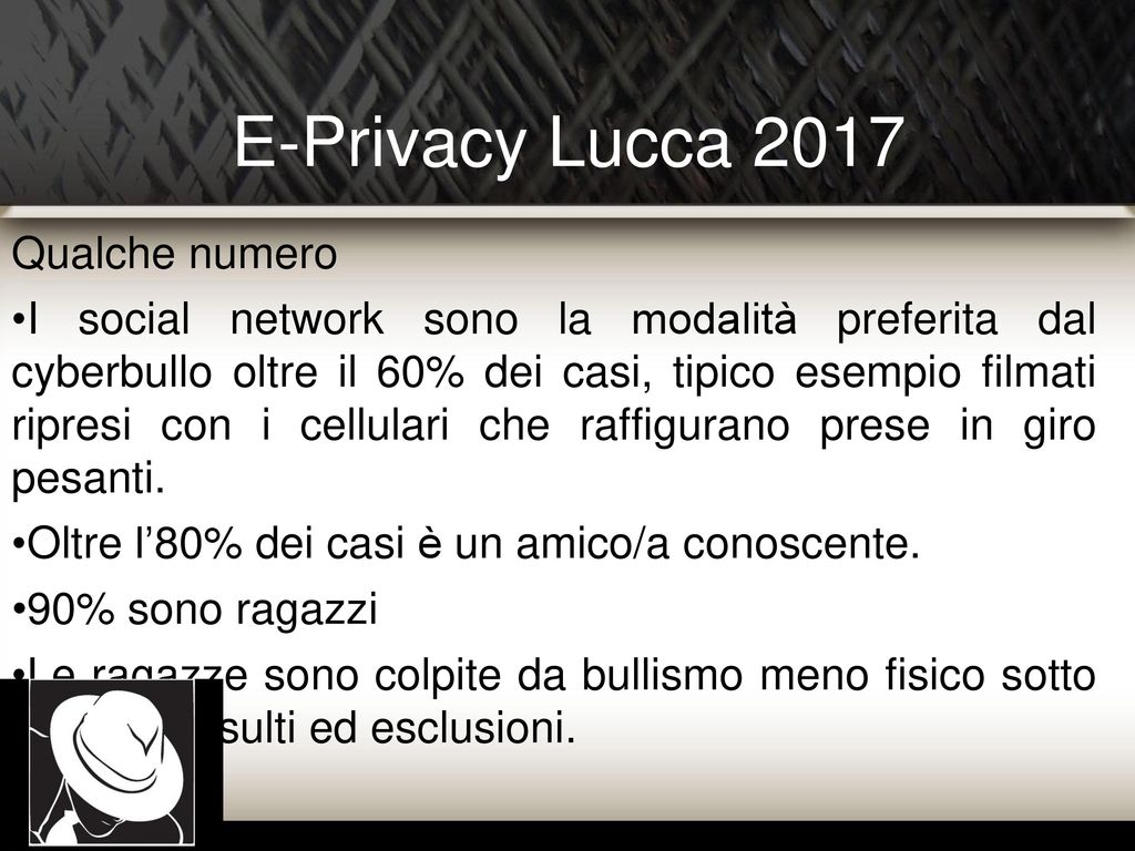 E-Privacy Lucca 2017 Qualche numero