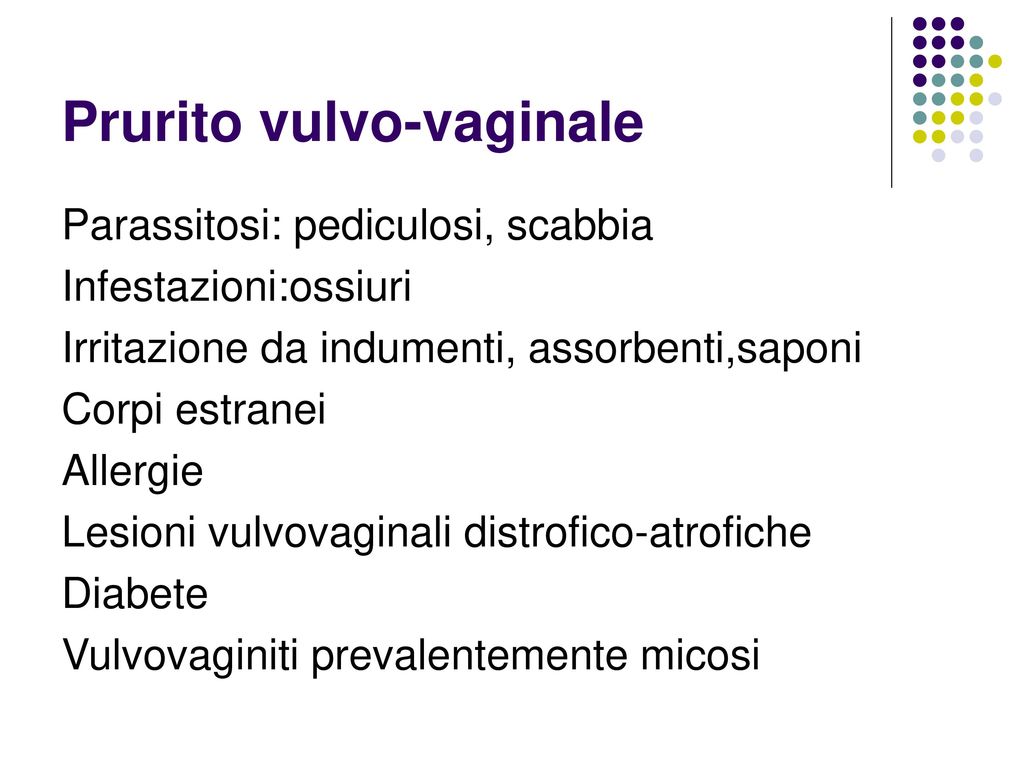 Prurito vulvo-vaginale