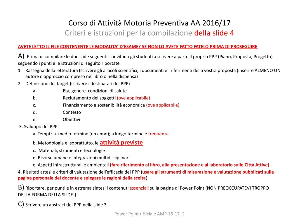 Power Point ufficiale AMP 16-17_2