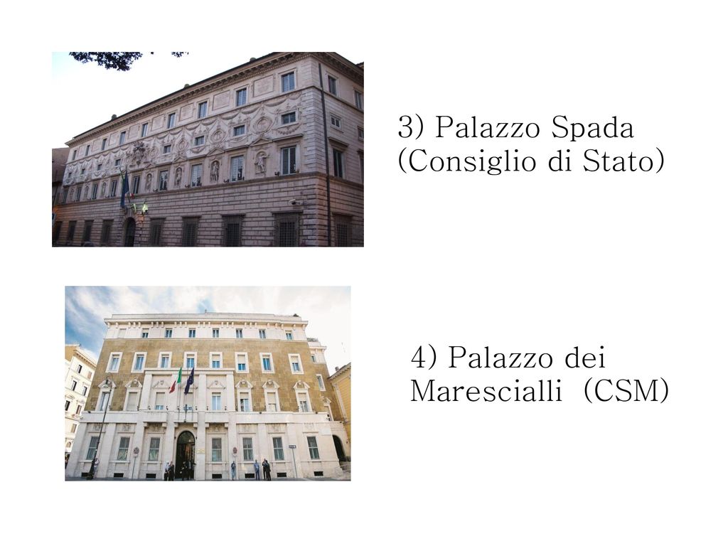 3) Palazzo Spada (Consiglio di Stato)