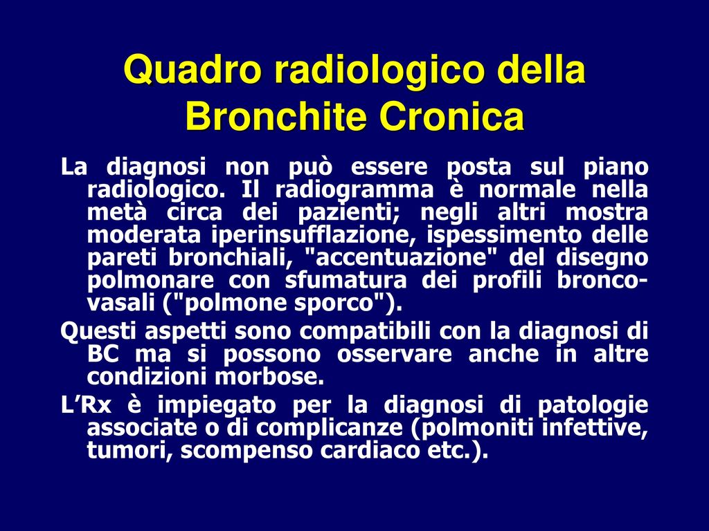 Definizione Il Termine Di Bpco Bronco Pneumopatia Cronica