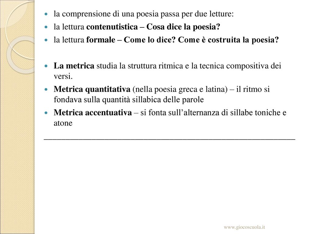 Metrica Ppt Video Online Scaricare