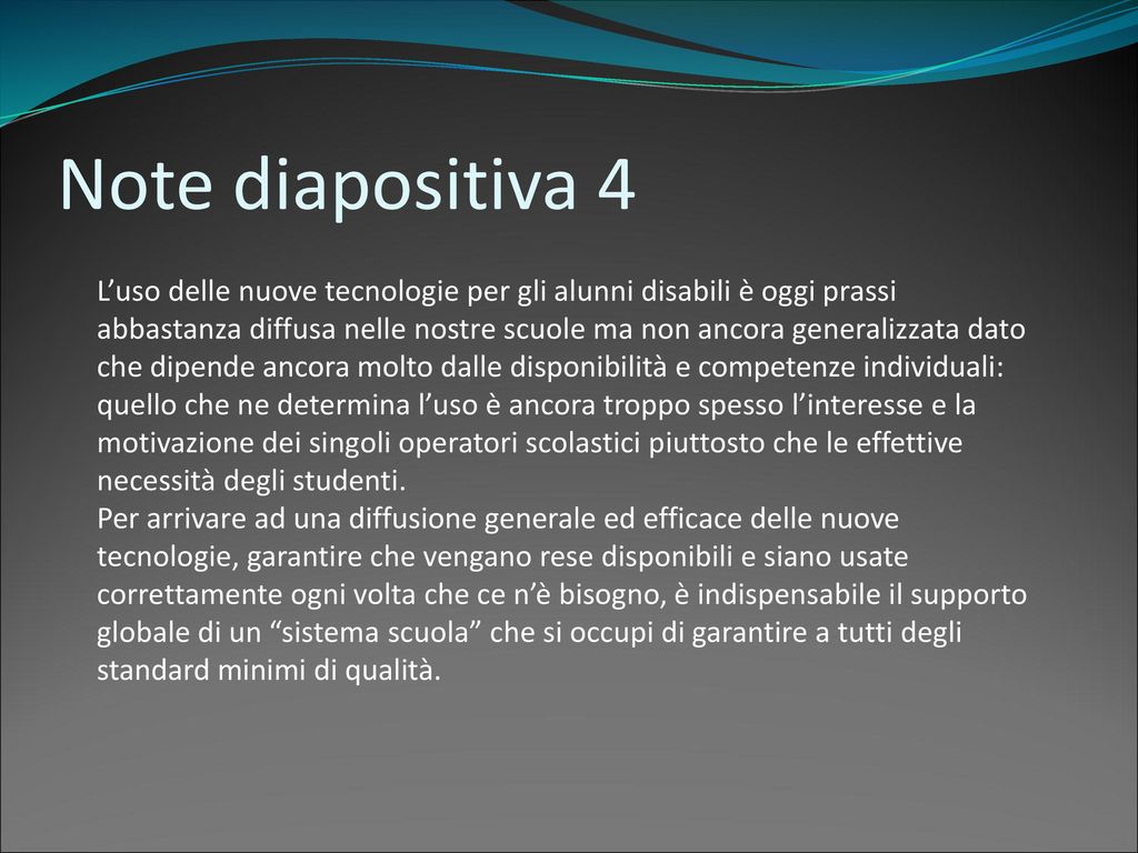 Note diapositiva 4