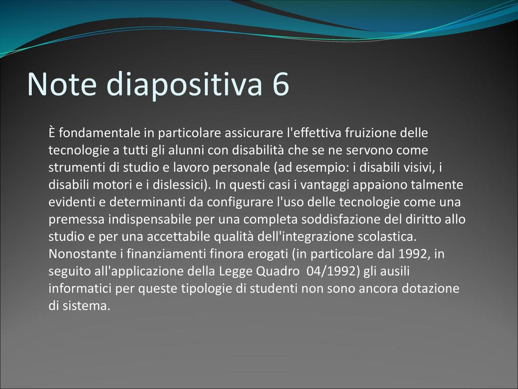 Note diapositiva 6