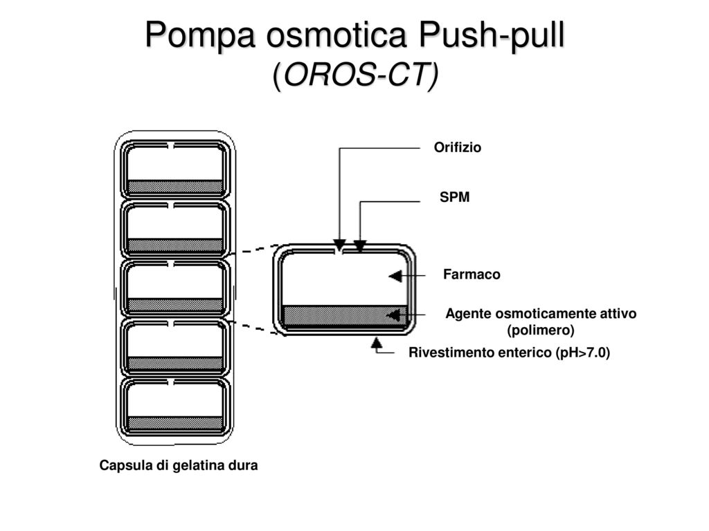 Pompa osmotica Push-pull (OROS-CT)