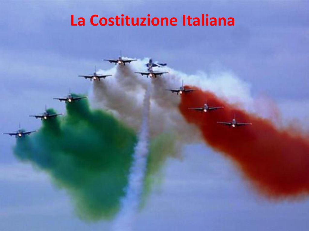 La Costituzione Italiana