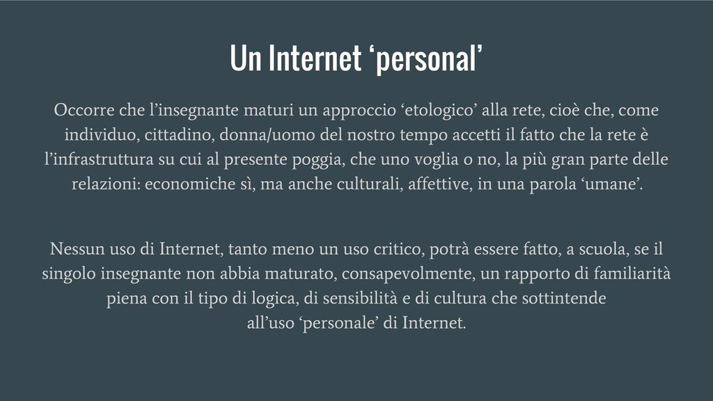 Un Internet ‘personal’