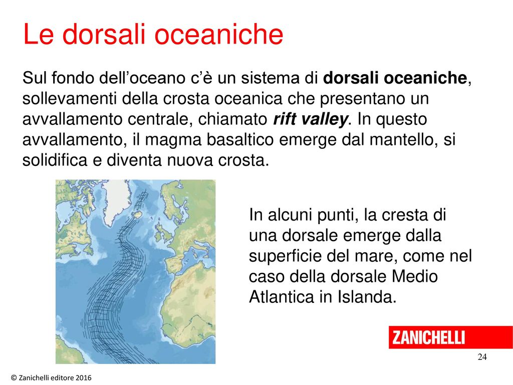 13/11/11 Le dorsali oceaniche.