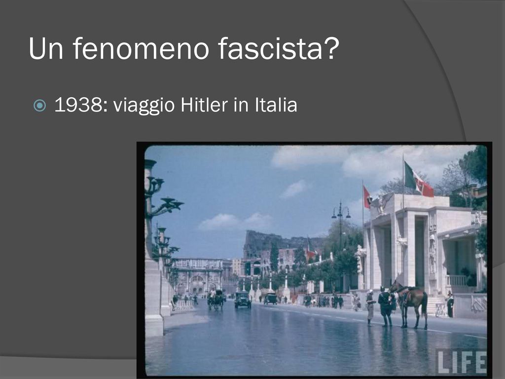 Un fenomeno fascista 1938: viaggio Hitler in Italia