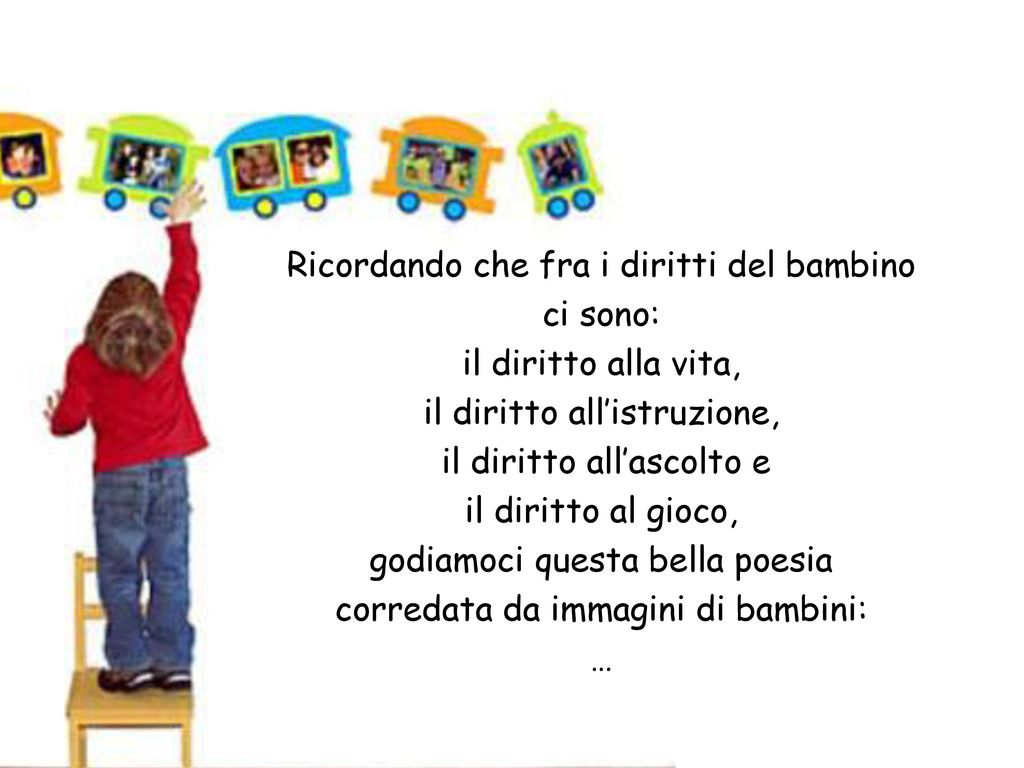 I Diritti Dei Bambini Poesie Scuola Primaria Poesie Image