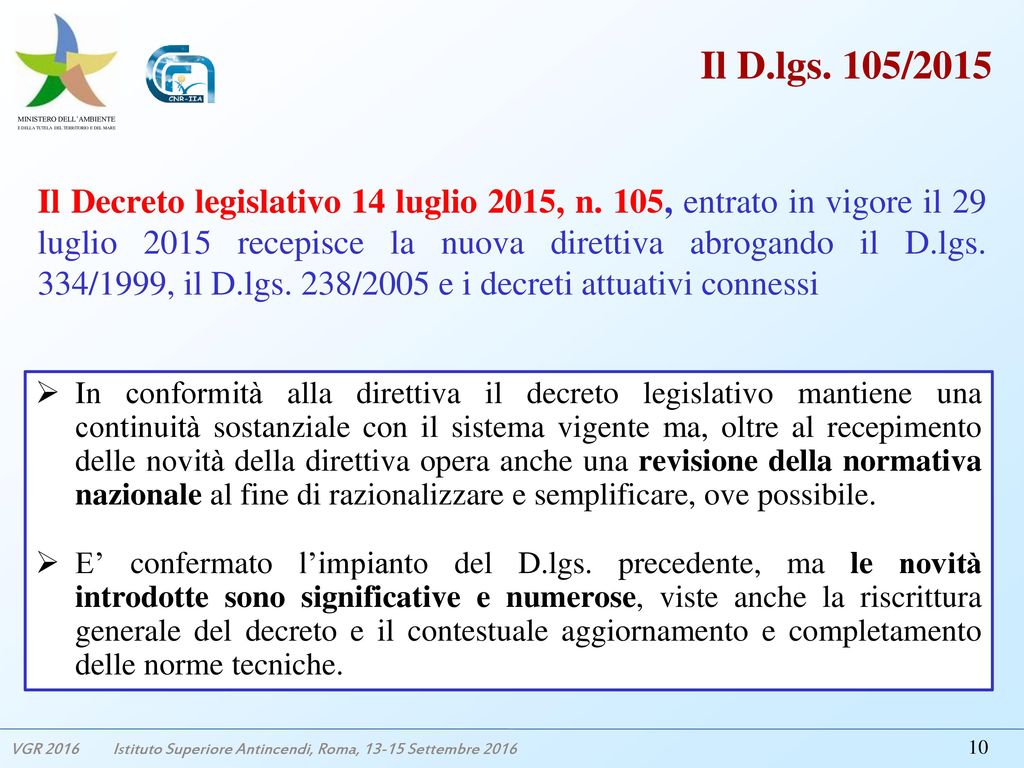 Le Sfide Della Seveso Iii Ppt Scaricare