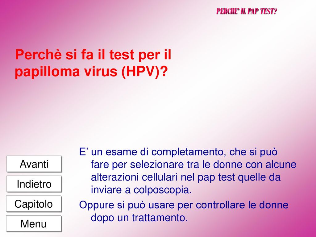 Papilloma virus che esami fare, Papilloma virus (HPV) hpv negatif testi