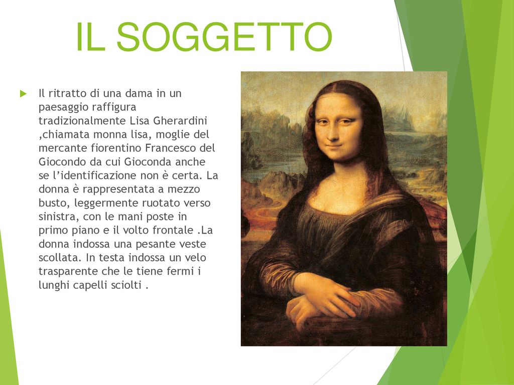 La Gioconda Datazione Ubicazione Parigi Museo Del Louvre Ppt Scaricare