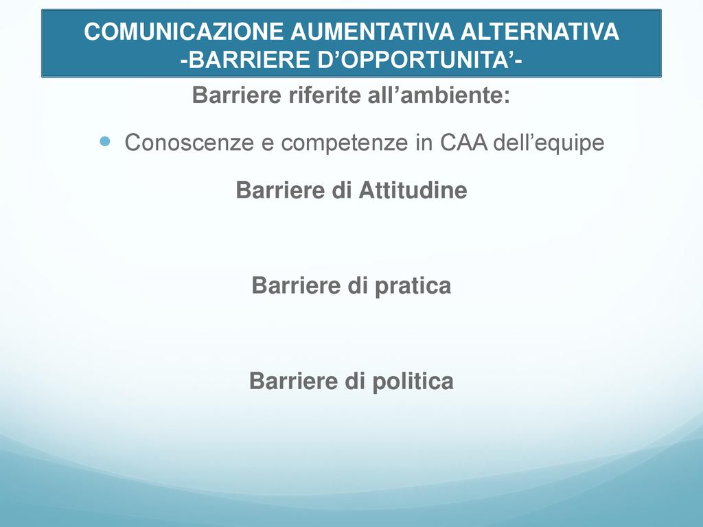 Una 'Città in comunicazione aumentativa alternativa' contro le barriere  relazionali