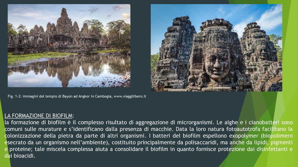 Fig. 1-2: immagini del tempio di Bayon ad Angkor in Cambogia, www