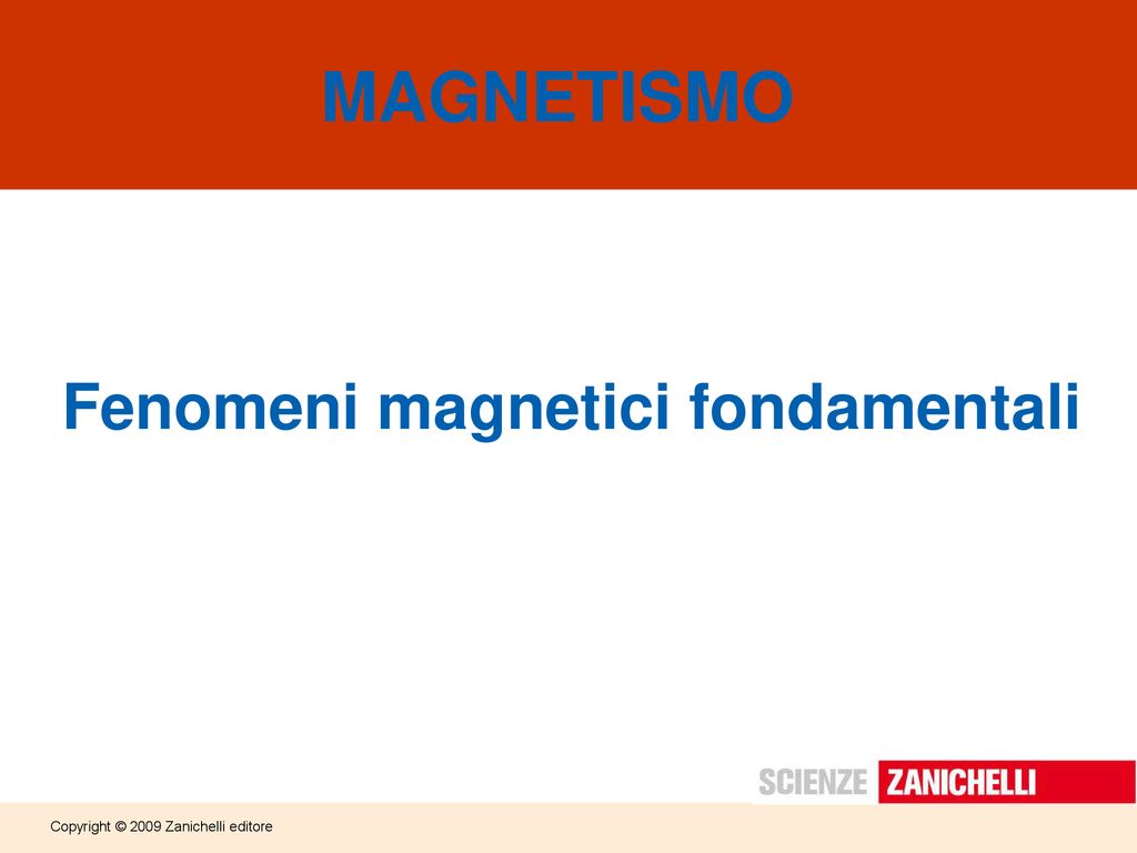 Fenomeni magnetici fondamentali