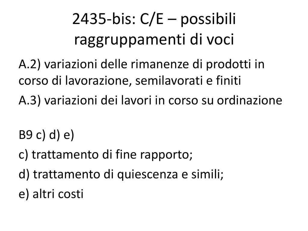 Riflessi Sui Principi Contabili OIC Dopo La DIRETTIVA 2013/34/UE - Ppt ...