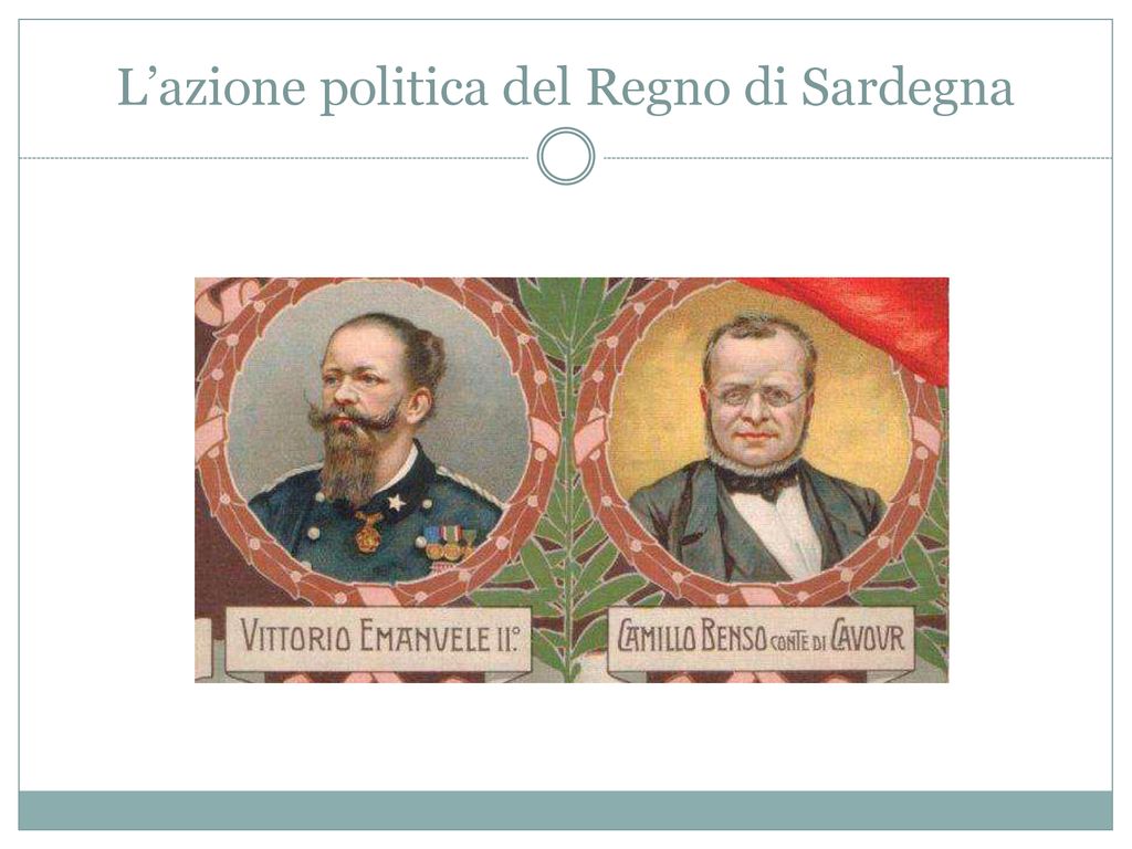 L’azione politica del Regno di Sardegna