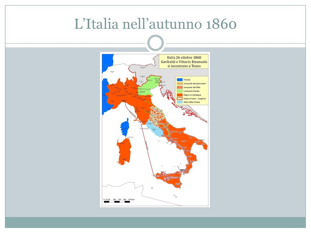 L’Italia nell’autunno 1860