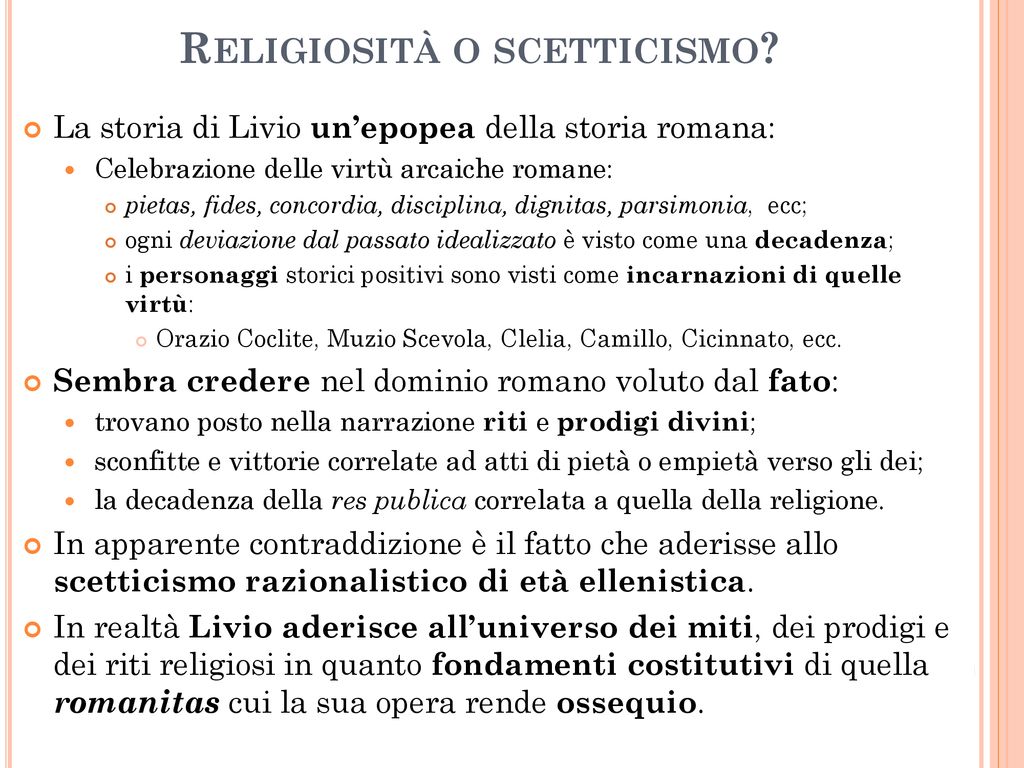 Religiosità o scetticismo